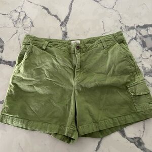 J Crew Garment-dyed Stretch Cargo Shorts